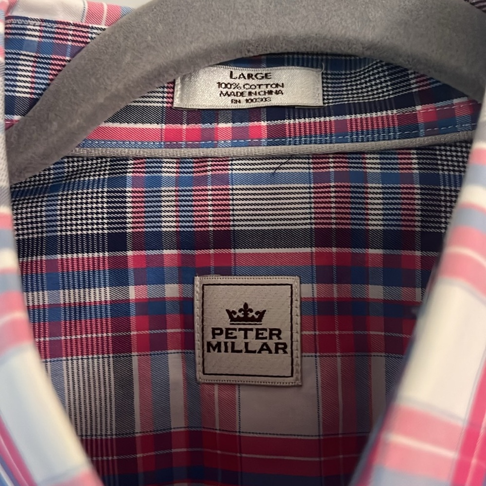 Peter Millar Button Down- Never Worn - image 2